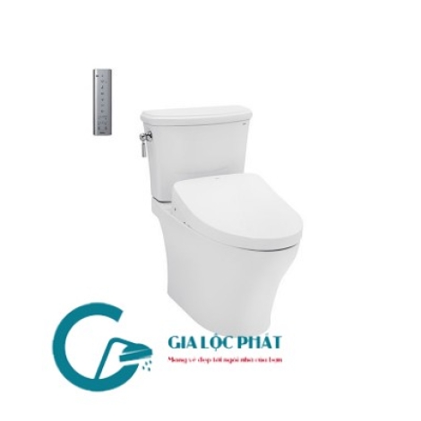 CS986CGW12 Bàn cầu hai khối kèm nắp rửa điện tử WASHLET dòng S7