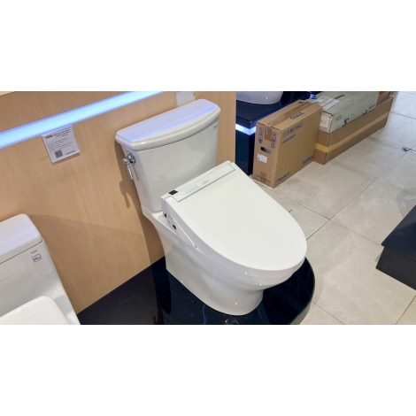 Bồn Cầu Điện Tử TOTO CS986CGW15 Nắp Rửa Washlet