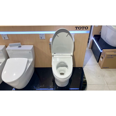 Bồn Cầu Điện Tử TOTO CS986CGW15 Nắp Rửa Washlet