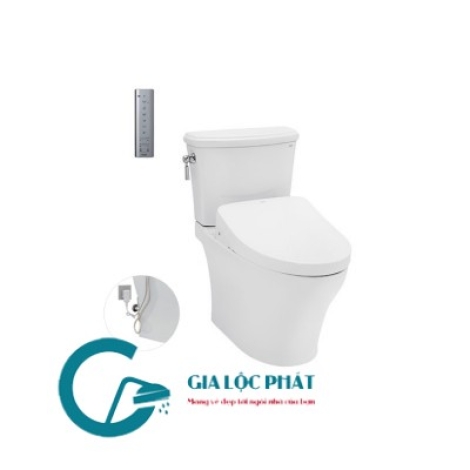 CS986GW11 Bàn cầu hai khối kèm nắp rửa điện tử WASHLET dòng S7