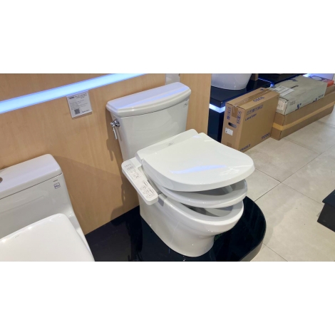 Bồn Cầu Điện Tử TOTO CS986GW18 Nắp Rửa Washlet TCF23710AAA C2 Simple