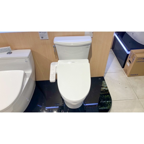 Bồn Cầu Điện Tử TOTO CS986GW18 Nắp Rửa Washlet TCF23710AAA C2 Simple