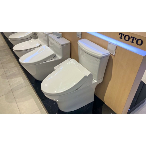 Bồn Cầu Điện Tử TOTO CS986GW18 Nắp Rửa Washlet TCF23710AAA C2 Simple