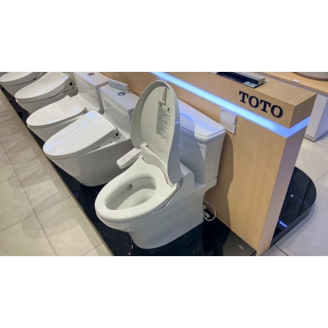 Bồn Cầu Điện Tử TOTO CS986GW18 Nắp Rửa Washlet TCF23710AAA C2 Simple