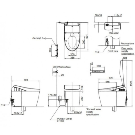 Bồn Cầu Thông Minh TOTO CS989VT/TCF9768WZ Neorest RH