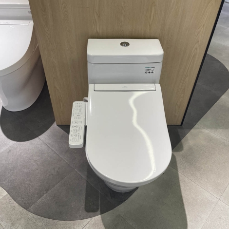 Bàn Cầu TOTO CW166RB/TCF33320GAA/T53P100VR Nắp Điện Tử Chữ D S2