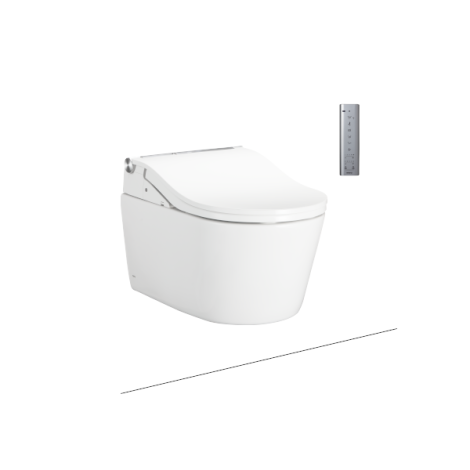 Bồn Cầu TOTO CW542HME5UNW1/TCF801CZ/WH172AT/MB175M#SS Treo Tường Giấu Dây