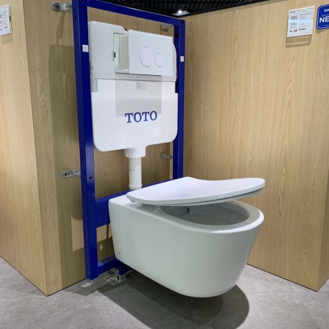 Bồn Cầu TOTO CW542ME5UNW1/TC513A Treo Tường