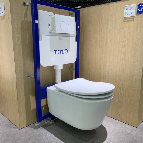 Bồn Cầu TOTO CW542ME5UNW1/TC513A Treo Tường