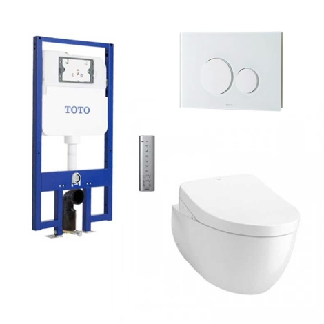 Bồn Cầu TOTO CW812REA#W TCF4911EZ#NW1 WH172AAT TCA464 MB176G#WH Treo Tường