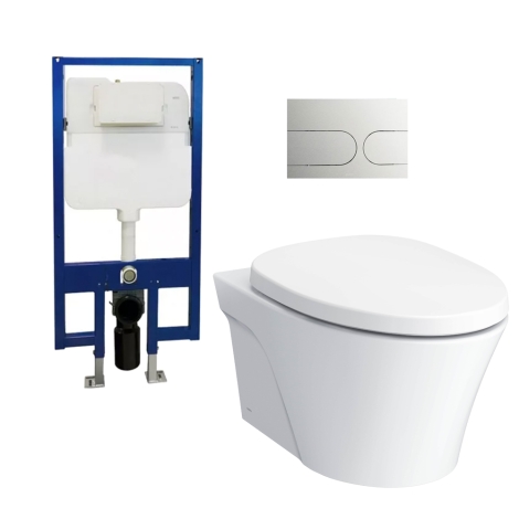 Bồn Cầu TOTO CW822RA/TC385VS Treo Tường