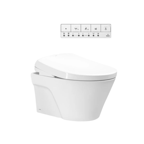 Bồn Cầu Treo Tường TOTO CW822REA TCF47360GAA WH172AAT TCA546 MB175M#SS Tự Động