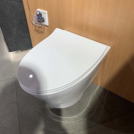 Bồn Cầu Treo Tường Xả Tự Động TOTO CW822RFVA1/TC600VS/TREF35L2A/WH005A