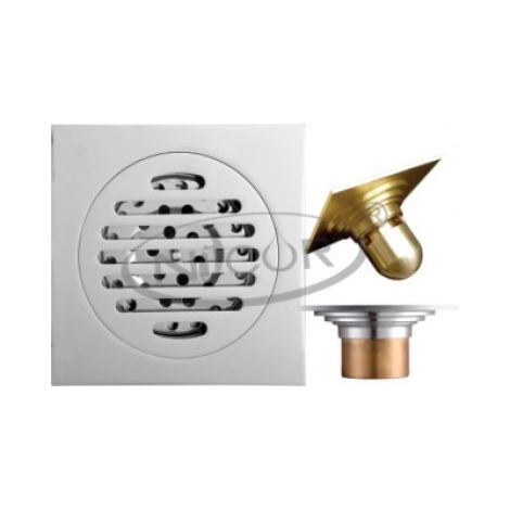 Hố ga thoát nước đồng trắng