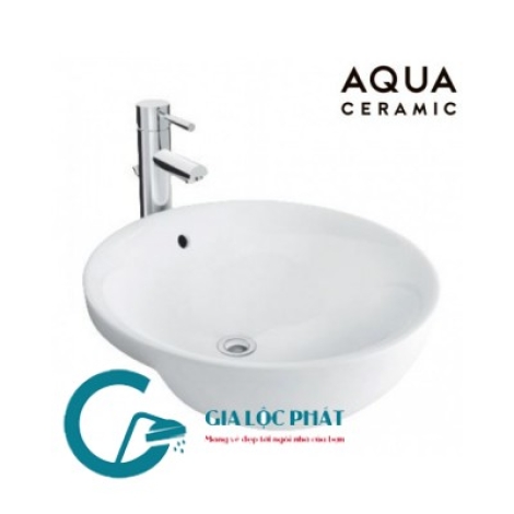 Chậu Rửa Mặt Lavabo Inax AL-333V Bán Âm AquaCeramic