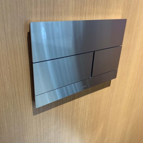 Nắp Đậy Nút Nhấn Xả TOTO MB171M#SS Màu Bạc