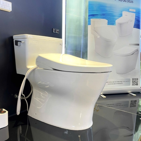 Bồn Cầu Điện Tử TOTO MS188VKW23/T53P100VR Nắp Washlet TCF47360GAA S7