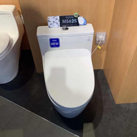 Bồn Cầu Điện Tử TOTO MS625CDW12 Nắp Washlet Giấu Dây C7