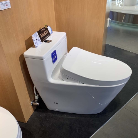 Bồn Cầu Điện Tử TOTO MS625CDW12 Nắp Washlet Giấu Dây C7