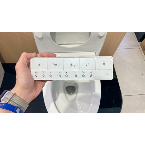 Bồn Cầu Điện Tử TOTO MS625CDW23 Nắp Rửa Washlet TCF47360GAA S7 Giấu Dây