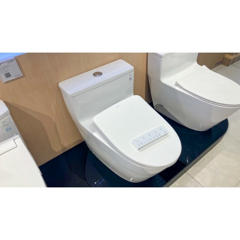 Bồn Cầu Điện Tử TOTO MS625CDW23 Nắp Rửa Washlet TCF47360GAA S7 Giấu Dây