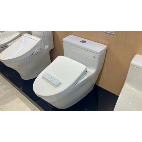 Bồn Cầu Điện Tử TOTO MS625CDW23 Nắp Rửa Washlet TCF47360GAA S7 Giấu Dây