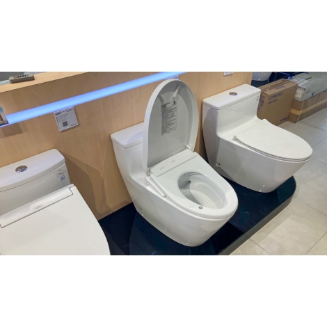 Bồn Cầu Điện Tử TOTO MS625CDW23 Nắp Rửa Washlet TCF47360GAA S7 Giấu Dây