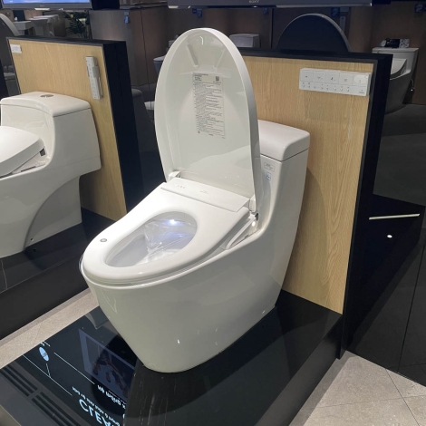 Bồn Cầu Điện Tử TOTO MS636CDRW23 Nắp Rửa Washlet TCF47360GAA S7 Giấu Dây