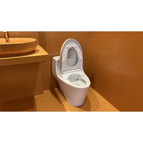 Bồn Cầu Điện Tử TOTO MS823CDRW23 Nắp Washlet TCF47360GAA S7 Giấu Dây