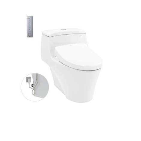 MS823DRW11 Bàn cầu một khối kèm nắp rửa điện tử WASHLET dòng S7 TCF4911Z