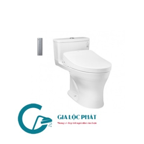 MS855CDW12 Bệt nhà vệ sinh một khối kèm nắp rửa bồn cầu điện tử WASHLET dòng S7