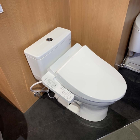 Bồn Cầu Điện Tử TOTO MS855DW18 Nắp Rửa Washlet TCF23710AAA C2 Simple
