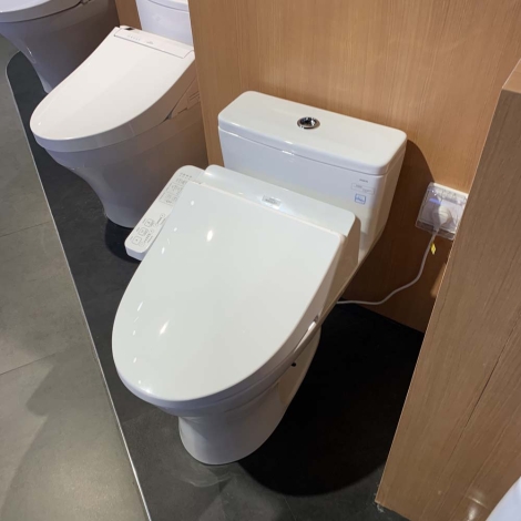 Bồn Cầu Điện Tử TOTO MS855DW18 Nắp Rửa Washlet TCF23710AAA C2 Simple