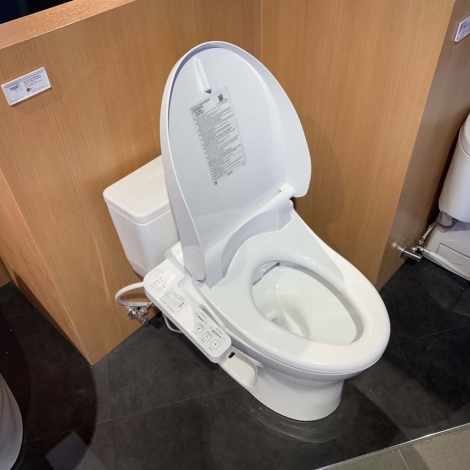 Bồn Cầu Điện Tử TOTO MS855DW18 Nắp Rửa Washlet TCF23710AAA C2 Simple