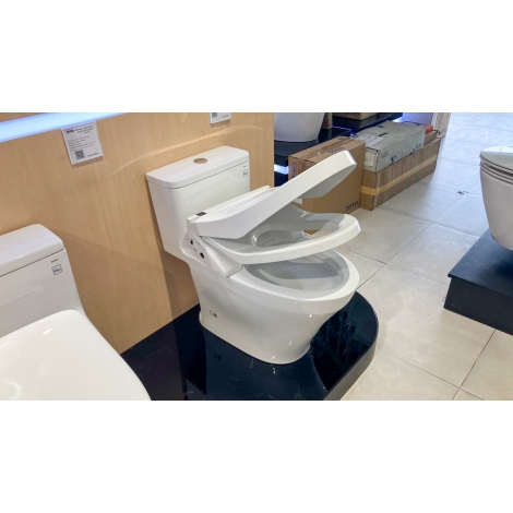 Bồn Cầu Điện Tử TOTO MS857CDW15 Nắp Rửa Washlet TCF24460AAA C5 Giấu Dây
