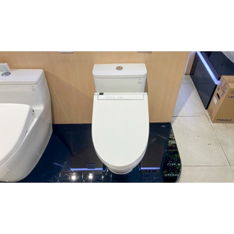 Bồn Cầu Điện Tử TOTO MS857CDW15 Nắp Rửa Washlet TCF24460AAA C5 Giấu Dây