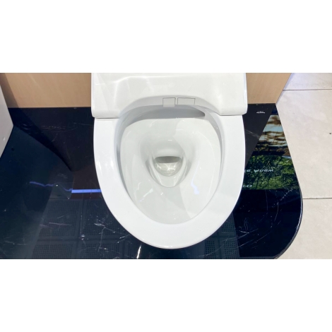 Bồn Cầu Điện Tử TOTO MS857CDW15 Nắp Rửa Washlet TCF24460AAA C5 Giấu Dây