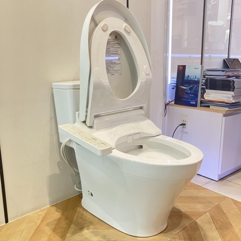 Bồn Cầu Điện Tử TOTO MS857DW16 Nắp Rửa Washlet TCF23410AAA C2