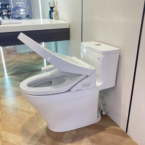 Bồn Cầu Điện Tử TOTO MS857DW16 Nắp Rửa Washlet TCF23410AAA C2
