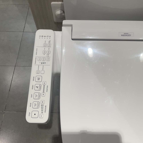 Bồn Cầu Điện Tử TOTO MS885CDW17 Nắp Rửa Washlet TCF23460AAA C2 Giấu Dây