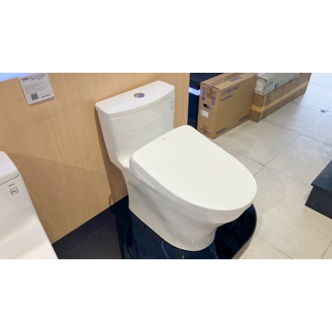 Bồn Cầu Điện Tử TOTO MS885CDW23 Nắp Rửa Washlet TCF47360GAA S7 Giấu Dây