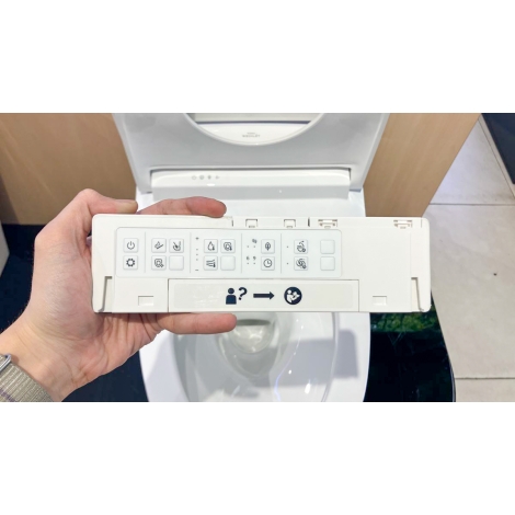 Bồn Cầu Điện Tử TOTO MS885CDW23 Nắp Rửa Washlet TCF47360GAA S7 Giấu Dây