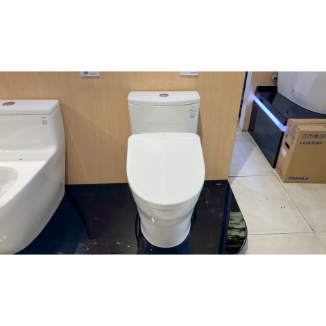 Bồn Cầu Điện Tử TOTO MS885CDW23 Nắp Rửa Washlet TCF47360GAA S7 Giấu Dây