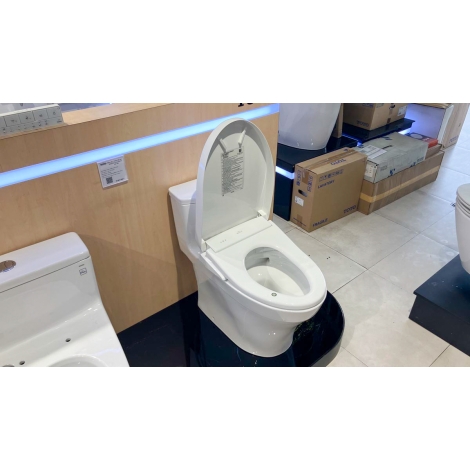 Bồn Cầu Điện Tử TOTO MS885CDW23 Nắp Rửa Washlet TCF47360GAA S7 Giấu Dây