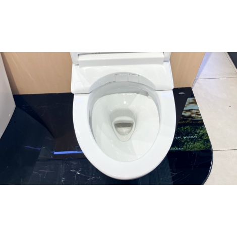 Bồn Cầu Điện Tử TOTO MS885CDW23 Nắp Rửa Washlet TCF47360GAA S7 Giấu Dây