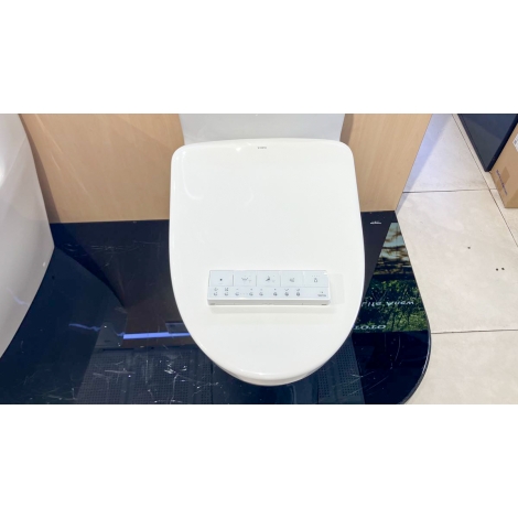 Bồn Cầu Điện Tử TOTO MS885CDW23 Nắp Rửa Washlet TCF47360GAA S7 Giấu Dây