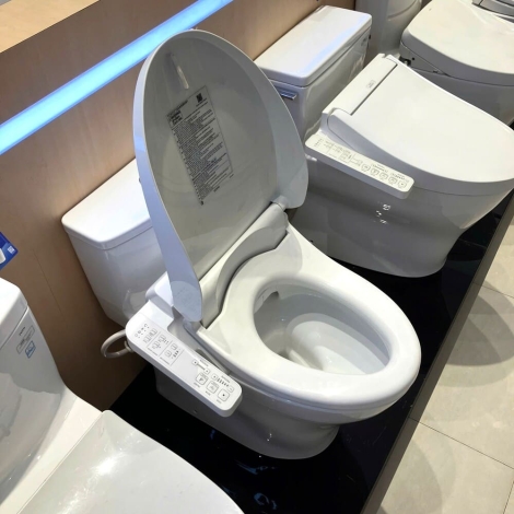 Bồn Cầu Điện Tử TOTO MS885DW18 Nắp Rửa Washlet TCF23710AAA C2