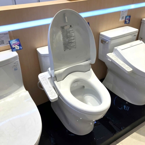 Bồn Cầu Điện Tử TOTO MS885DW18 Nắp Rửa Washlet TCF23710AAA C2