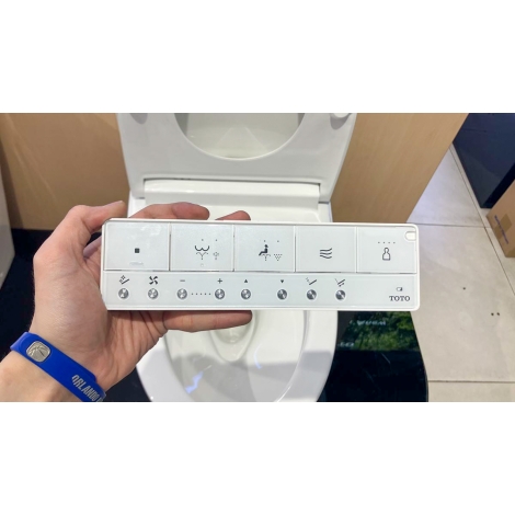 Bồn Cầu Điện Tử TOTO MS887CRW23 Nắp Rửa Washlet TCF47360GAA S7 Giấu Dây