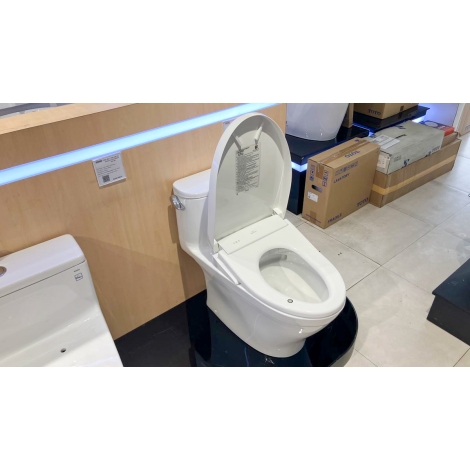 Bồn Cầu Điện Tử TOTO MS887CRW23 Nắp Rửa Washlet TCF47360GAA S7 Giấu Dây